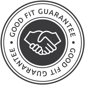 100% Good Fit Guarantee