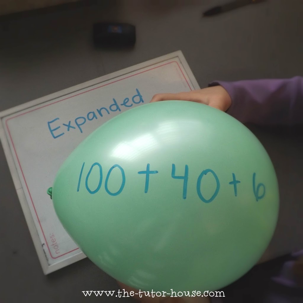 Teaching expanded form elementary math