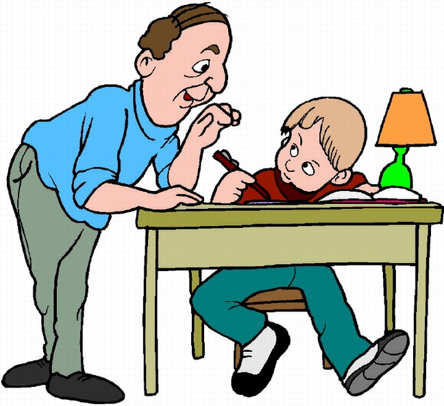 teaching student