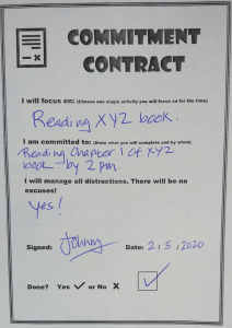 Commitment Contract