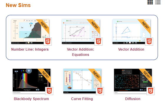 Great Physics and Maths simulations